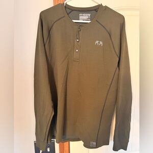 KUIU Pro Merino 200 Henley - Loden